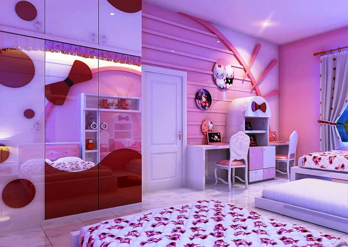 hello kitty room for girls hello kitty room small home interior decoration ideas