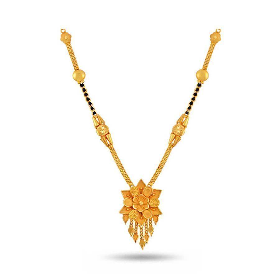 Unique Design Gold Finish Fashionable Mangalsutra