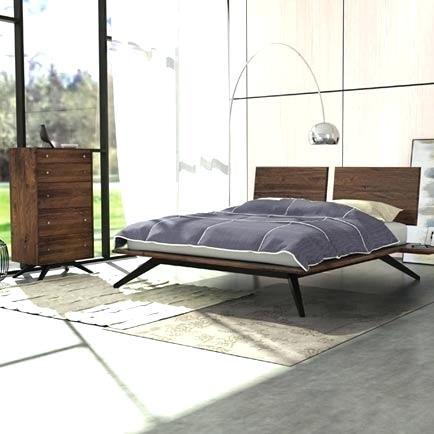 mid century modern bedroom furniture walnut brown 6 piece king set walnut  bedroom furniture walnut effect