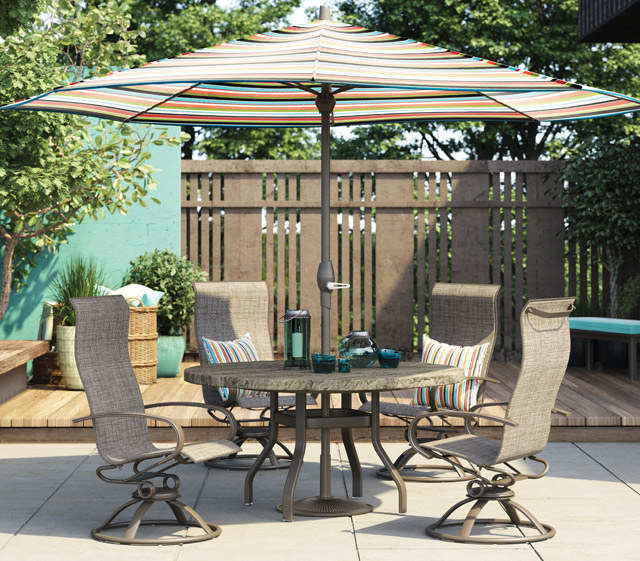 Complete your outdoor living area with this crisp new look