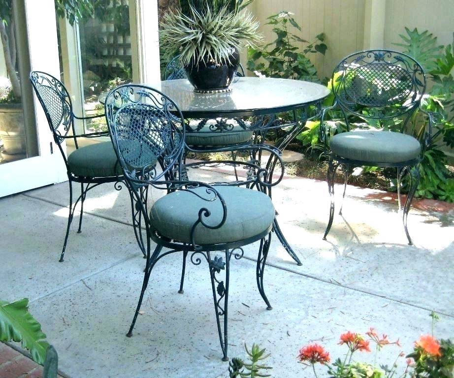 wrought iron furniture legs