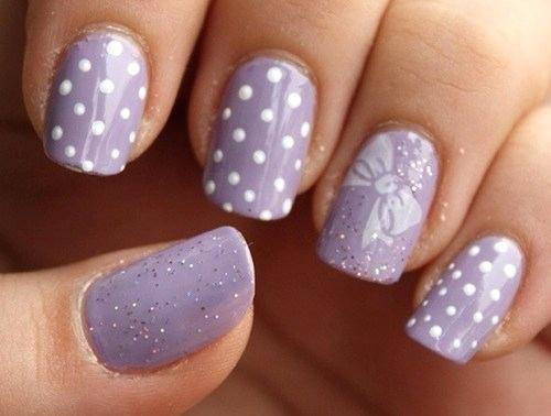 Polka Dot Nail Design Tutorial