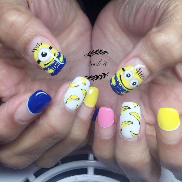 996666 : Gel Nails Natural Nail Design Derry Color Designs Piglet Ideas