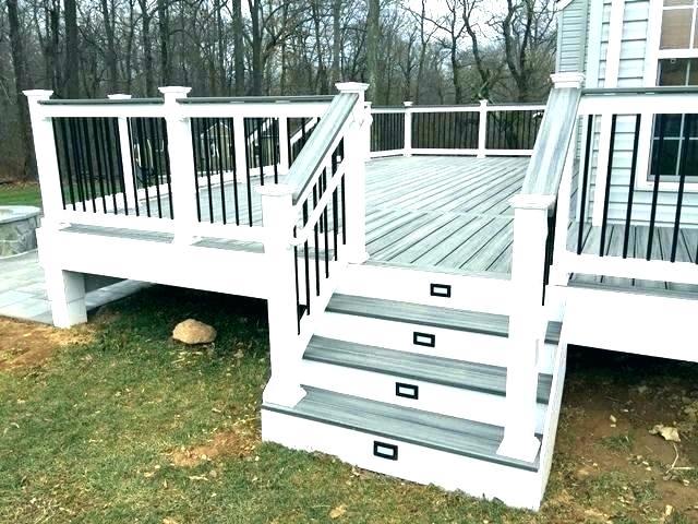 deck stairs design