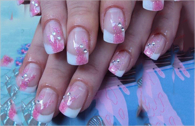Pink Nails Designs 2015 Elegant Born Pretty Stamping Polish &  Plates Nail Polish Gel
