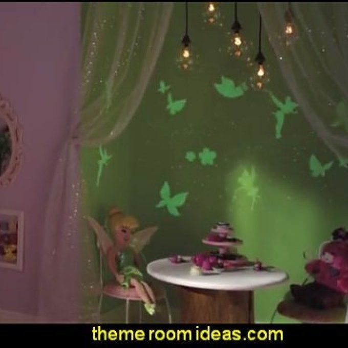 Purple Walls with Tinkerbell