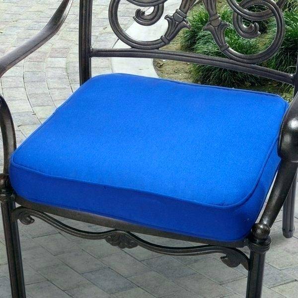 Royal Blue Sunbrella Outdoor Throw Pillow (16 in