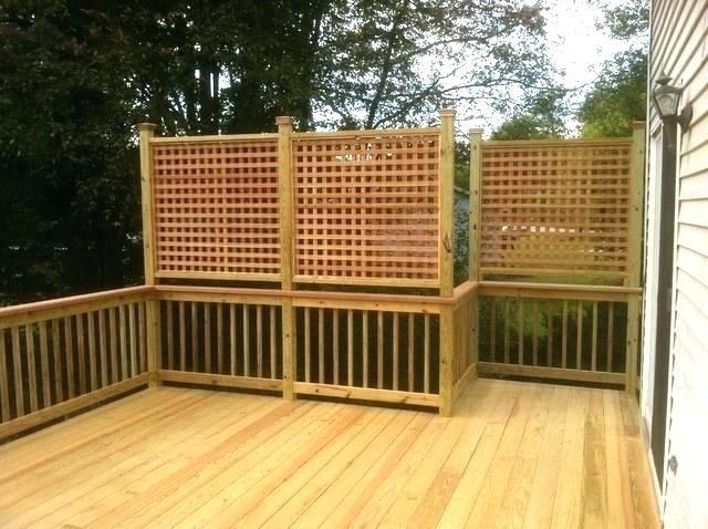 deck privacy ideas