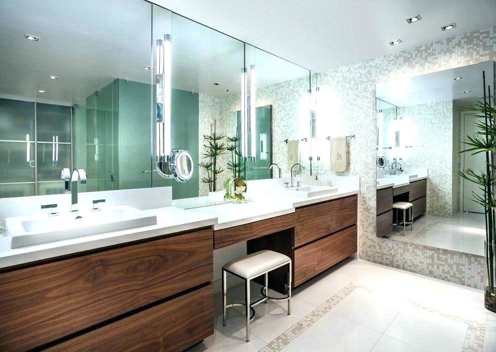 Dazzling Bathroom Makeup Vanity Ideas For Modern Home: Window Treatments And Bathroom