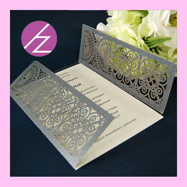 This card is the main element of the invitation package, and it also gives  the guests the first impression of the wedding