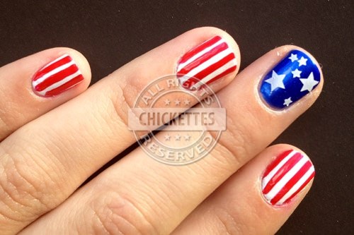 4th of July gel nails | Fancy Nails / Festive and fun 4th of July and  vacation gel nail colors