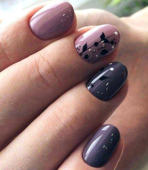 cute gel nails for fall fitnailslover