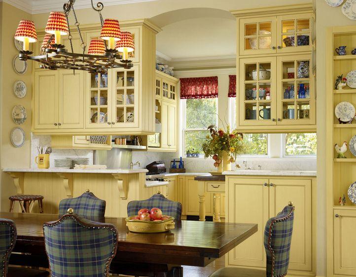 Yellow Base Cabinets