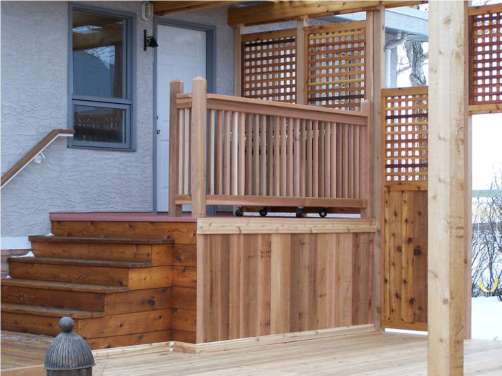 designs for deck railings