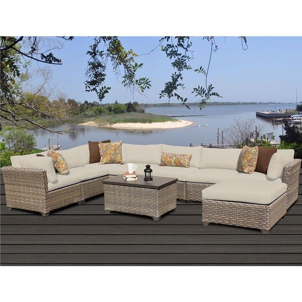 Furniture Monterey Wicker Outdoor Loveseat, Created for Macy's