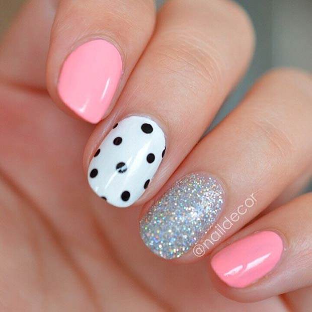 Nail Art:Gel Nail Art Marble Gel Nail Salon In Pink And White With Art