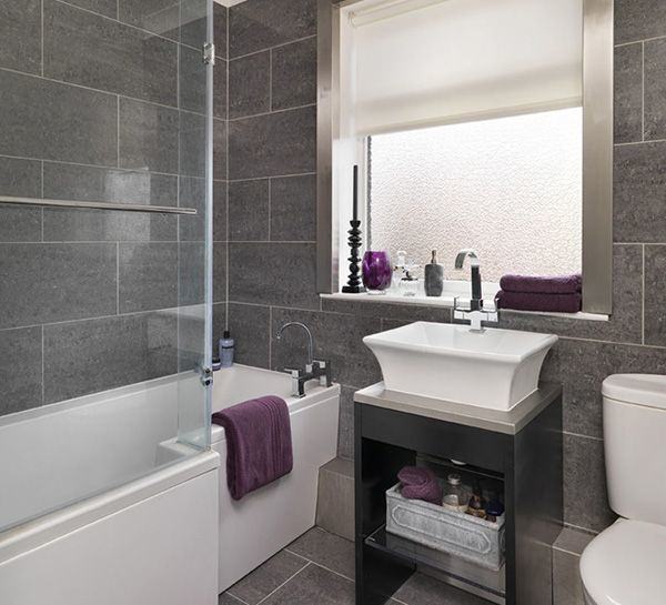 purple bathroom ideas