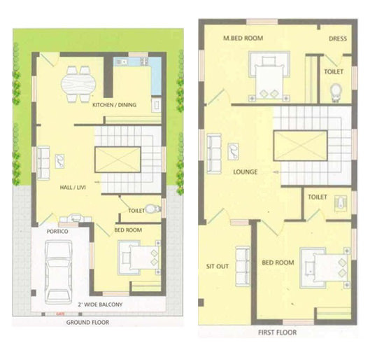 unique 40x60 house plans