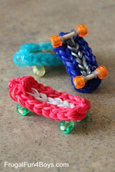 Turn  regular rubber bands into unique bracelets, necklaces,