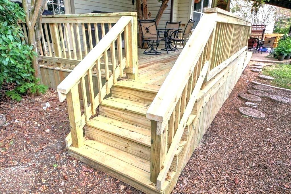 Like this concept for our back  door stairs, from the landing down