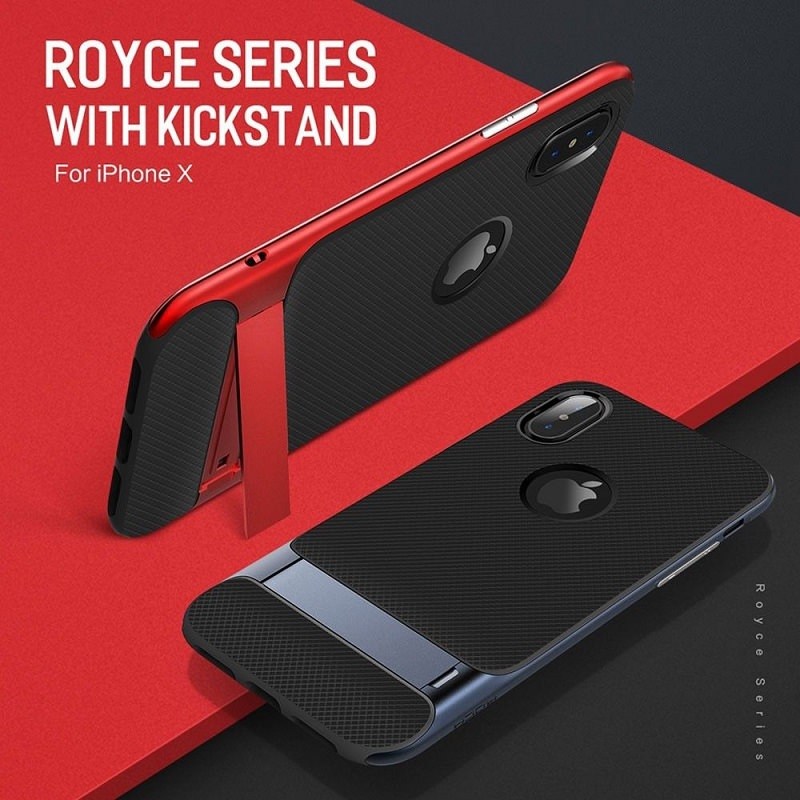 Rock Back Cover Royce Series Protection For iPhone X