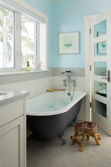 light blue bathroom tiles