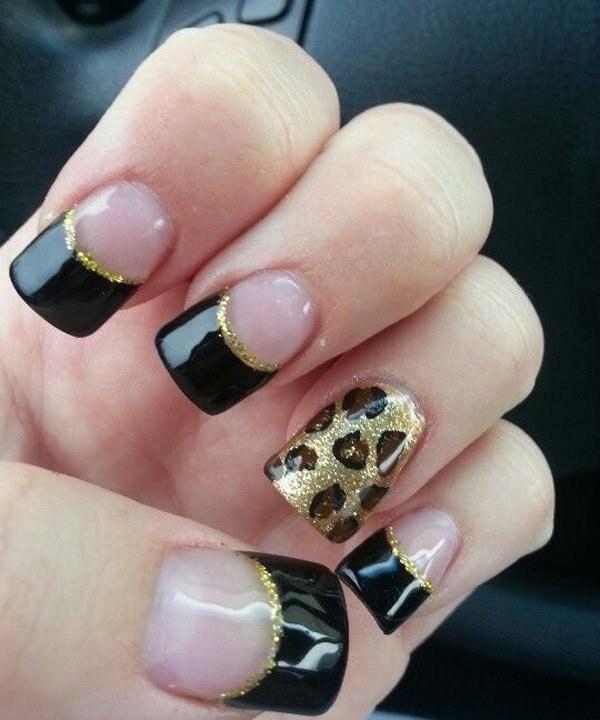 Cheetah Print Nail Designs Cheetah Print Nails Designs Cute Cheetah Nail  My Pretty Nailz Pink Chrome