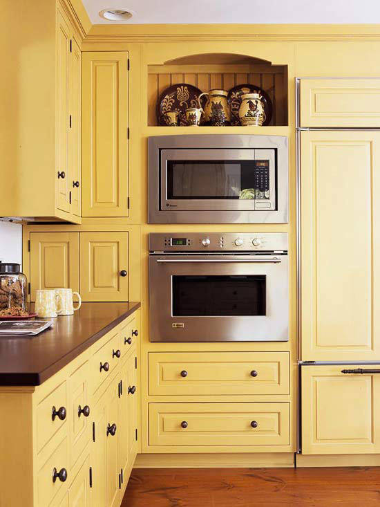 yellow and white kitchen ideas