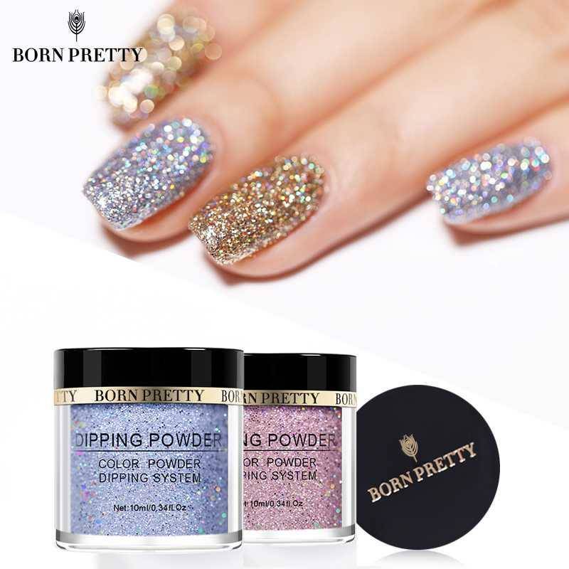 2017 New Mermaid Effect Nail Glitter Polish Sparkly Magic Glimmer Powder Dust DIY Nail Art Tip Decoration Tools Gel