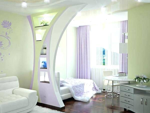 purple pink and teal bedroom