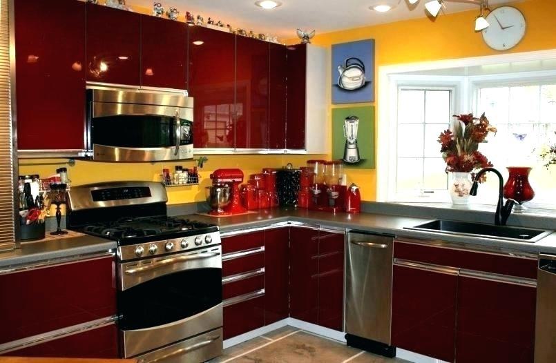red kitchen theme ideas