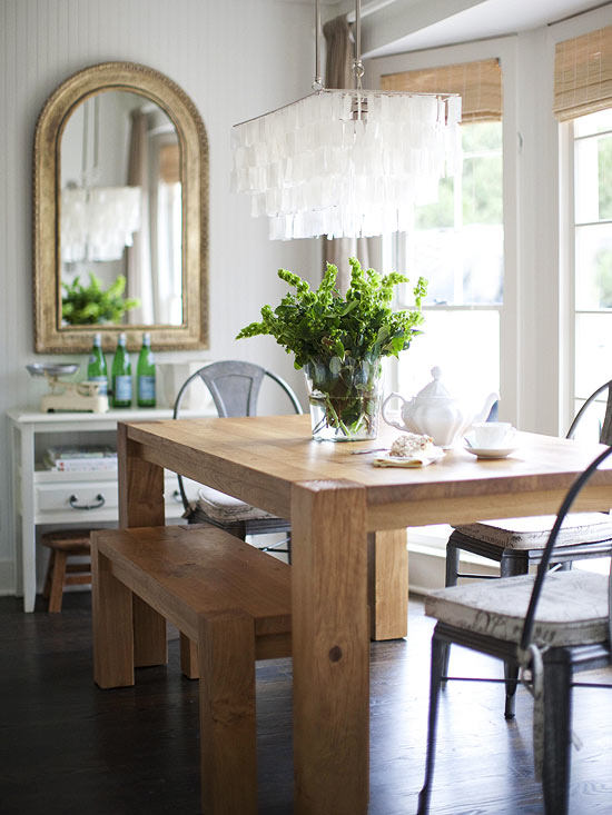 Chris and Claude Beiler tore down the wall that divided the kitchen and dining room