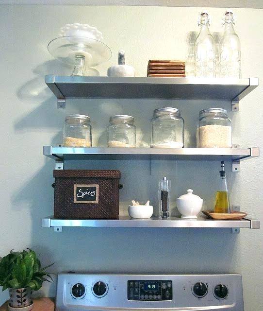 kitchen wall shelves storage for decorative shelf ideas ind