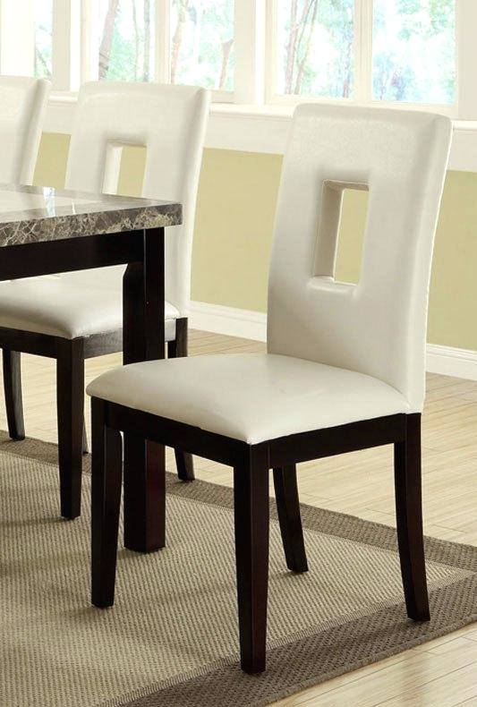 BRAND NEW Dining Suite 5 Piece with Pedestal Leg Table Round High Back Chairs