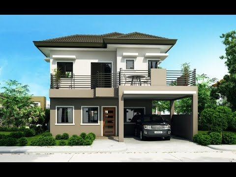 Avalon Modern 2000 two storey house design