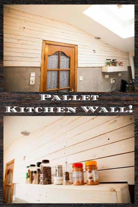 wooden pallet wall decor