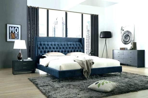 black modern bedroom furniture design gloss