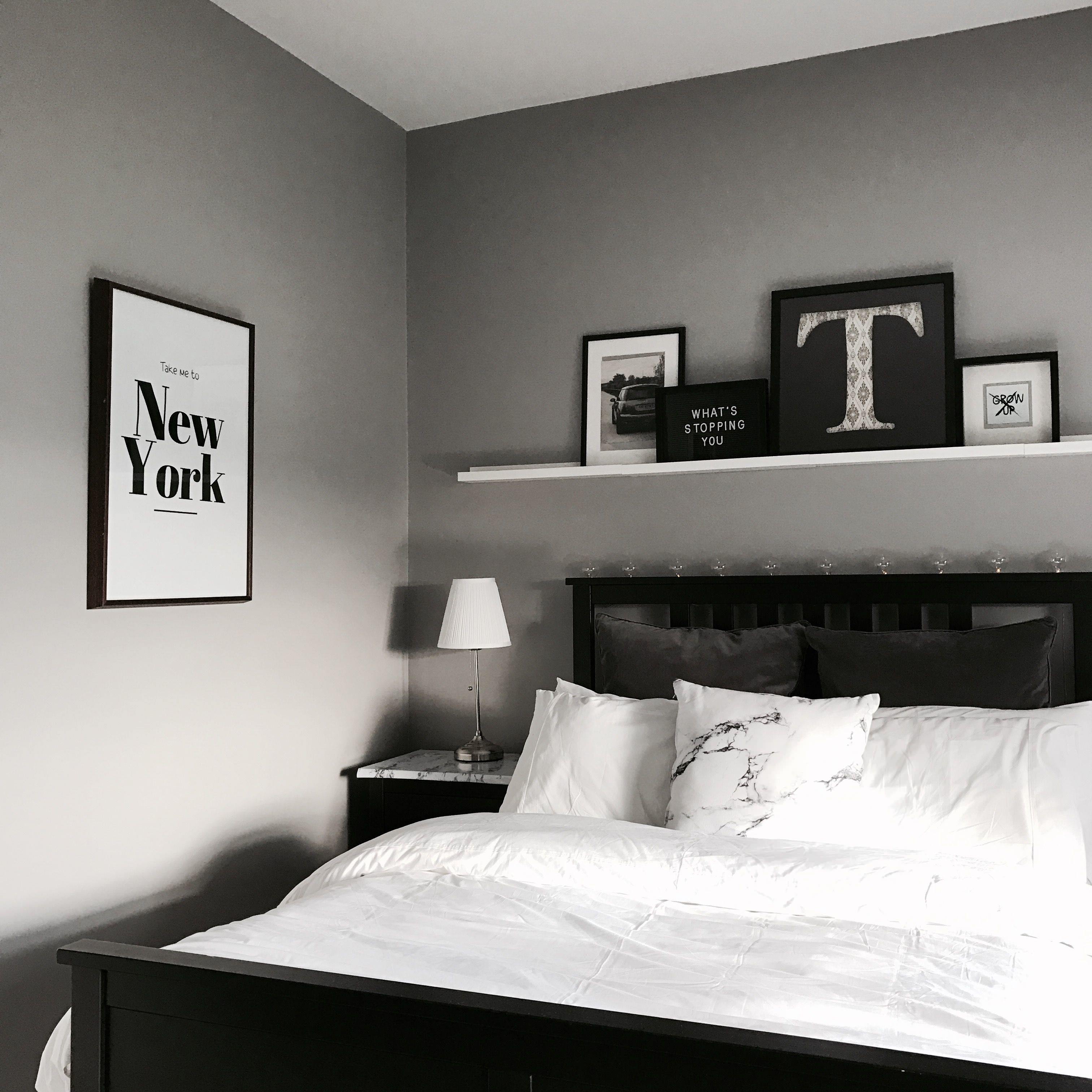 black and white bedroom theme via modern furniture la blog chairs