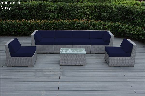 The inverted look of the coffee table gives a design element while still being very sturdy