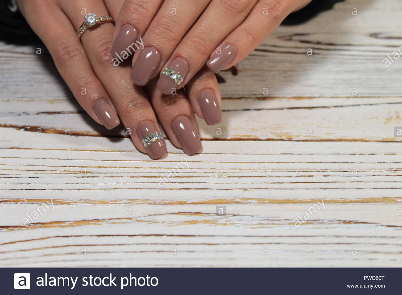 Perfect manicure and natural nails