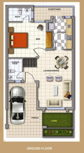 Duplex House Plan
