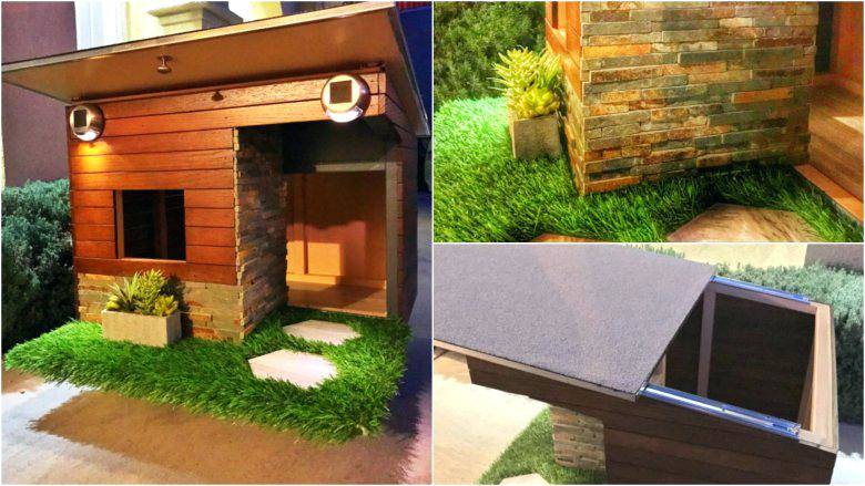 Loving this ultra modern dog house