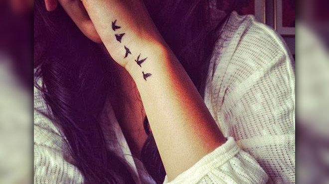 Wrist tattoos are among the Very unique tattoos