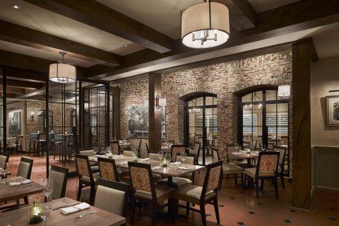 Our private dining space, located high