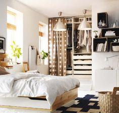 Budget bedroom wardrobe and storage ideas from IKEA