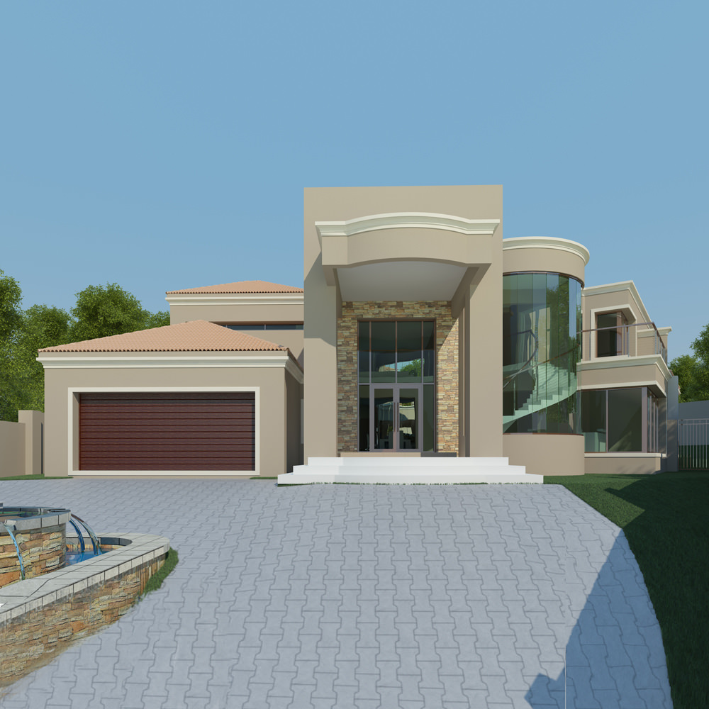 Home · House designs; Double story modern house design