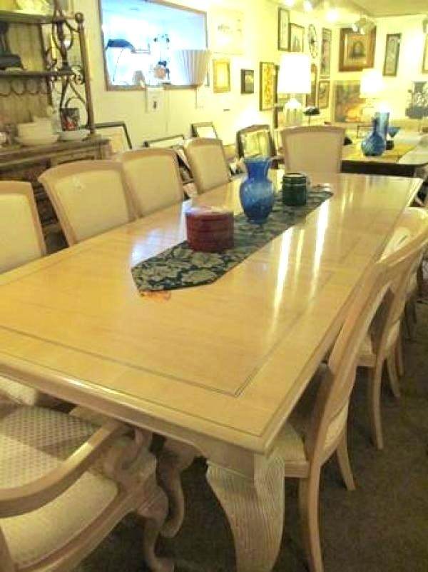 bernhardt dining table white wash dining table with 8 chairs vintage bernhardt  dining room set