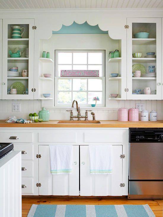 white shabby chic kitchens country chic kitchen decor shabby chic kitchen  furniture vintage white blue throughout
