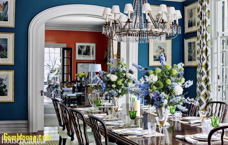 blue paint for dining room