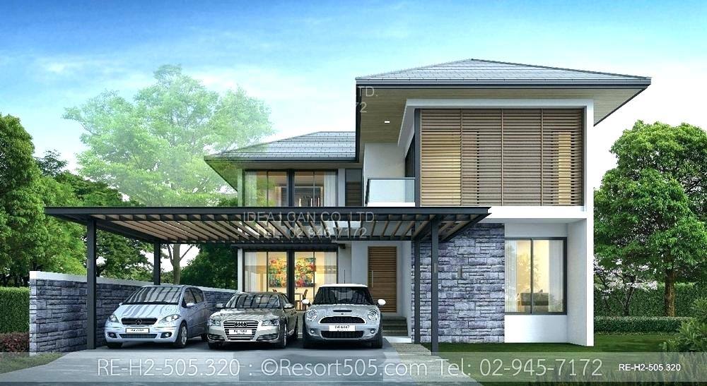 four story house design